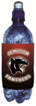 The Tahiti Collapsible Foam Water Bottle Sleeve Beverage Insulator - Full Color Dye Sublimation - 1/8" Thick